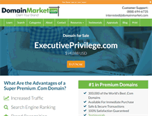 Tablet Screenshot of executiveprivilege.com